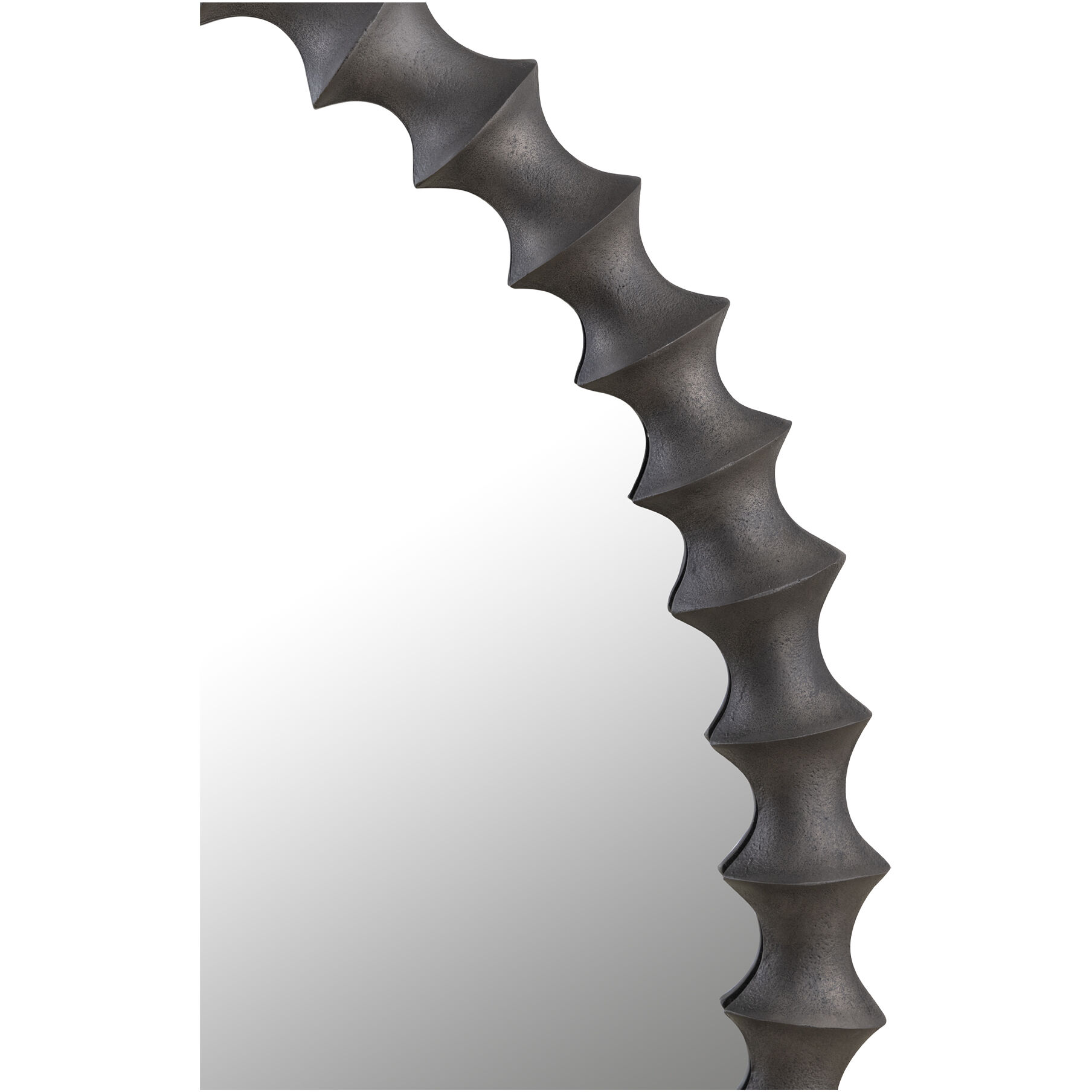 Whitby 36 X 36 inch Black Mirror